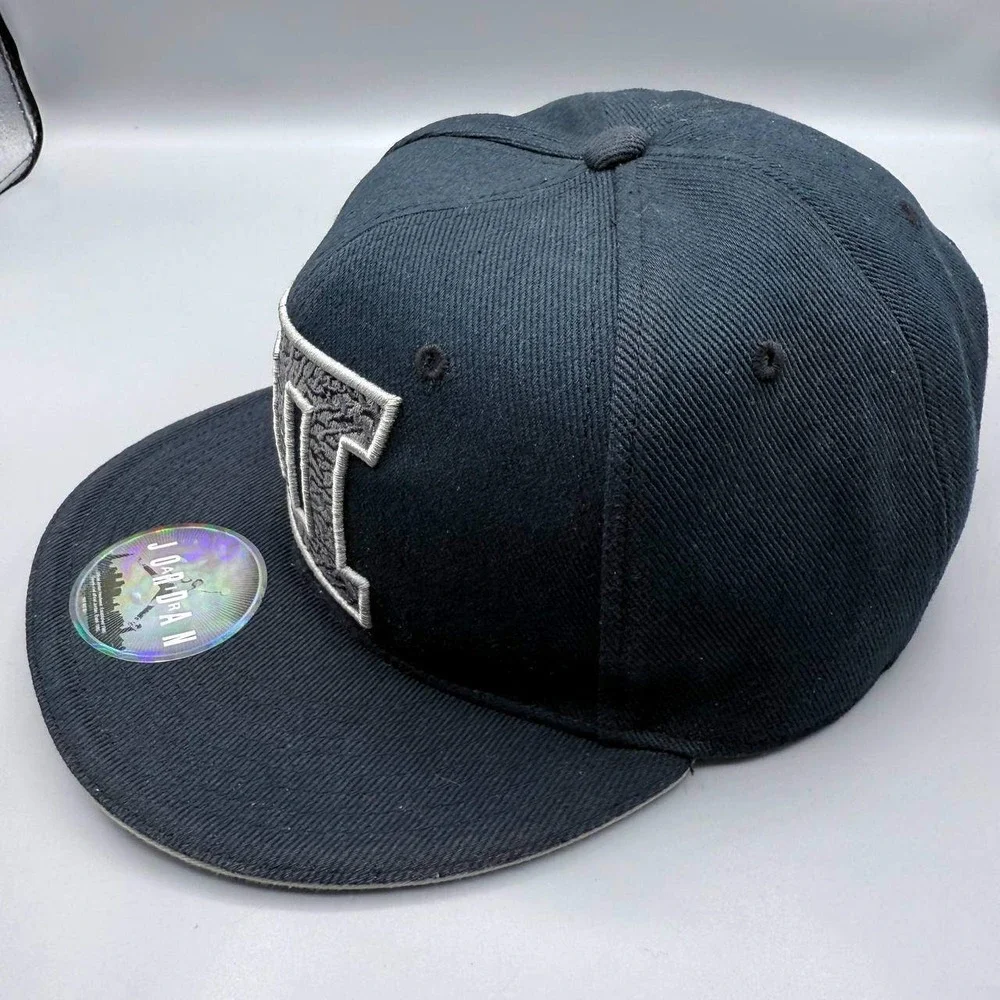 Air Jordan Hat Men Navy Cement Elephant Embroidered‎ Jumpman Snap Back Cap